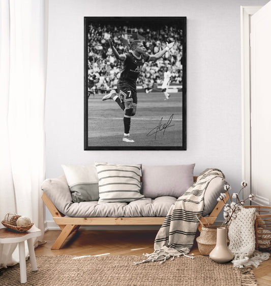 Kylian Mbappe Poster Print