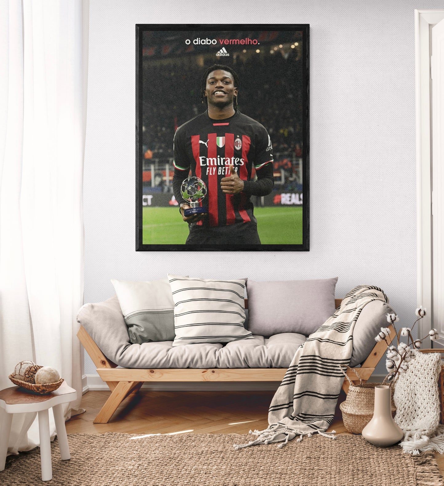 Rafael Leão Poster Print