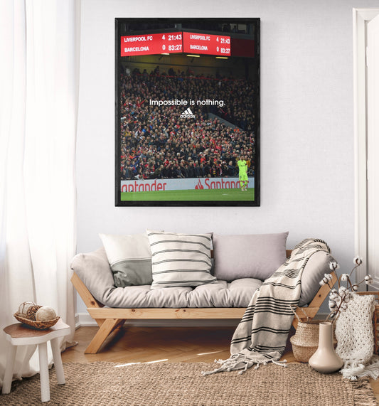 Liverpool FC 2019 Comeback Poster Print